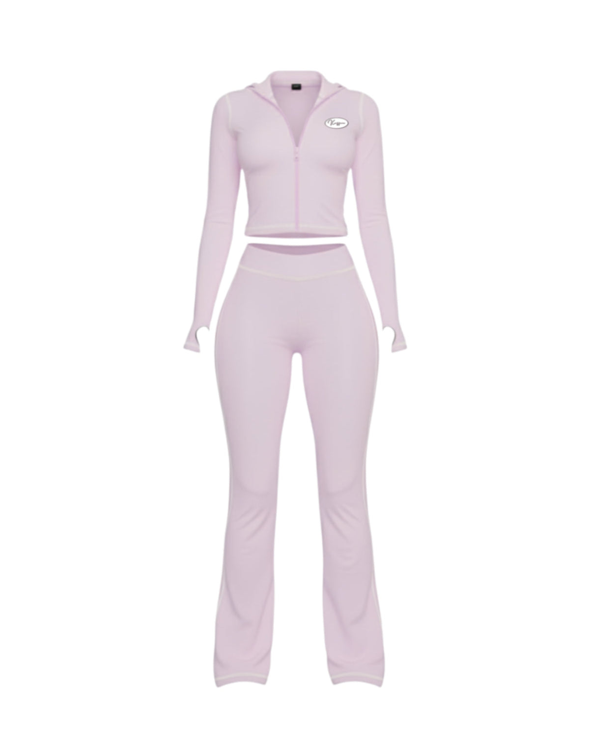 Candy Pink Alani Flare Set